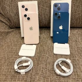 美品 iPhone 13 mini ピンク ブルー 2台セット SIMフリー