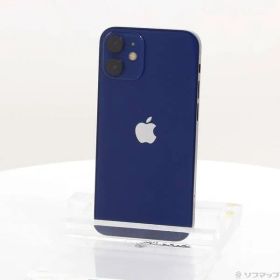 〔中古品〕 iPhone12 mini 128GB ブルー MGDP3J／A SIMフリー【348】