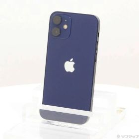 〔中古品〕 iPhone12 mini 128GB ブルー MGDP3J／A SIMフリー【368】