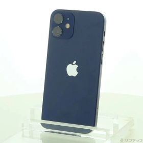 〔中古品〕 iPhone12 mini 128GB ブルー MGDP3J／A SIMフリー【305】
