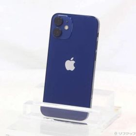 〔中古品〕 iPhone12 mini 128GB ブルー MGDP3J／A SIMフリー【269】