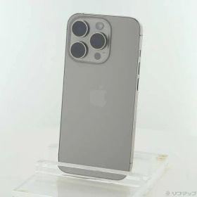 〔中古品〕 iPhone15 Pro 512GB ナチュラルチタニウム MTUK3J／A SIMフリー【344】