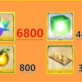 初期垢 聖晶石6800個+呼符340枚+果実700枚+マナプリズム4000枚+その他 | FGOのアカウントデータ、RMTの販売・買取一覧