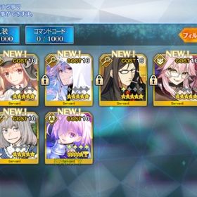 8730個聖晶石160呼符＆サポート7体 即時対応、画像の所持 | FGOのアカウントデータ、RMTの販売・買取一覧