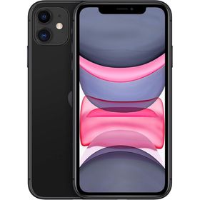 アイフォーン(iPhone)のiPhone11 128GB ブラック MWM02J/A SIMフリー 中古(スマートフォン本体)