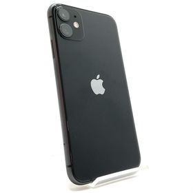 アップル(Apple)の【全額返金保証】【最速発送】Apple iPhone iPhone 11 64GB ブラック docomo 動作確認済(スマートフォン本体)