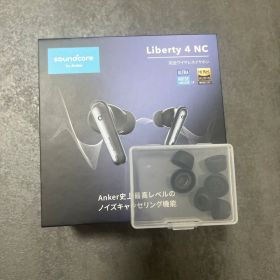 SoundCore Liberty4 NC BK 付属品あり＋別イヤーピースあり