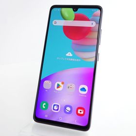 【SIMフリー】Galaxy A41 SCV48 ブラック 利用制限〇 au版SIMロック解除品