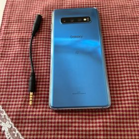 【SIMフリー】au Galaxy S10 プリズムブルー