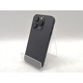 【中古】Apple 国内版 【SIMフリー】 iPhone 14 Pro 128GB スペースブラック MPXU3J/A【熊本】保証期間１ヶ月【ランクC】