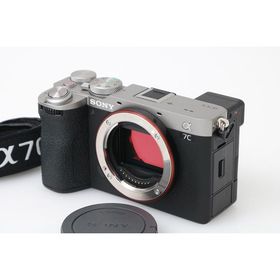 【全額返金保証】美品｜ソニー α7C II ILCE-7CM2 ボディ [シルバー] （センサー清掃済み） CA01-M5394-2Q2B