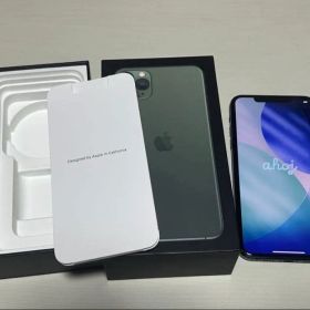 美品 iPhone 11 Pro Max スペースグレー 256gb シムフリー