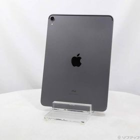 〔中古〕Apple(アップル) iPad Pro 11インチ 512GB スペースグレイ MTXT2J／A Wi-Fi〔349-ud〕