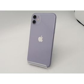 【中古】Apple 国内版 【SIMフリー】 iPhone 11 128GB パープル MWM52J/A【広島本通】保証期間１ヶ月【ランクC】