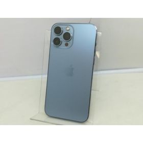 【中古】Apple docomo 【SIMフリー】 iPhone 13 Pro Max 512GB シエラブルー MLJX3J/A【川崎】保証期間１ヶ月【ランクC】