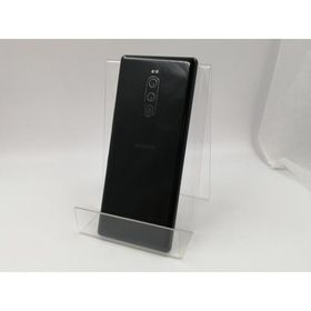 【中古】SONY docomo 【SIMロック解除済み】 Xperia 1 SO-03L Black【千葉】保証期間１ヶ月【ランクB】