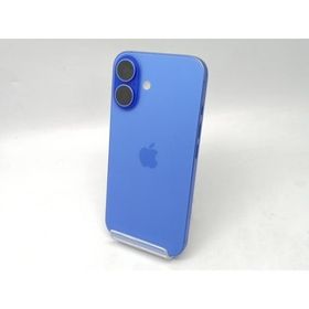 【中古】Apple 国内版 【SIMフリー】 iPhone 16 128GB ウルトラマリン MYDU3J/A【池袋東口】保証期間１ヶ月【ランクB】