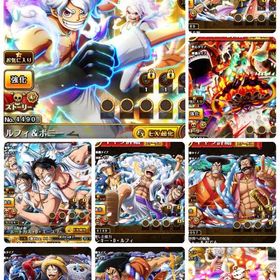 年末キャラ多数！！虹石3200以上！ ios | トレクル(ワンピーストレジャークルーズ)のアカウントデータ、RMTの販売・買取一覧