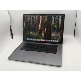【中古】Apple MacBook Pro 16インチ CTO (2021) M1 Max(CPU:10C/GPU:32C)/64G/2T/スペースグレイ【秋葉2号】保証期間１ヶ月【ランクC】