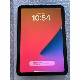 アップル(Apple)の新品同様 iPad mini 第6世代 256G バッテリー最大容量100％(タブレット)