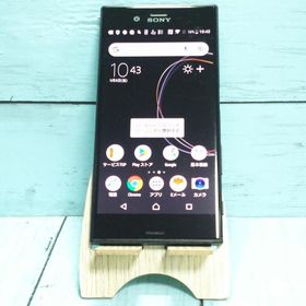 SONY Xperia XZs SOV35 au ブラック 本体 白ロム SIMロック解除済み SIMフリー 792444