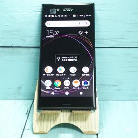 SONY Xperia XZs SOV35 au ブラック 本体 白ロム SIMロック解除済み SIMフリー 795868
