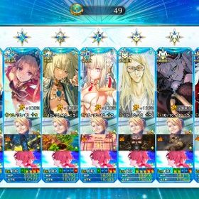 夢1___宝具5所持8種__引退 | FGOのアカウントデータ、RMTの販売・買取一覧