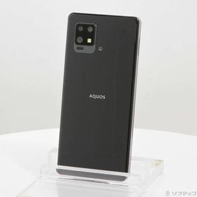 〔中古〕SHARP(シャープ) AQUOS zero6 128GB ブラック A102SH Softbank SIMフリー〔349-ud〕