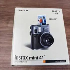 新品未開封 instax mini 41 インスタントカメラ ブラック