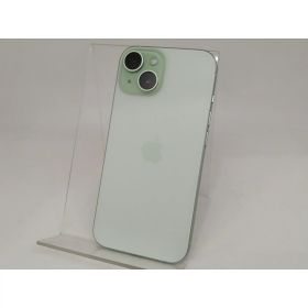 【中古】Apple 国内版 【SIMフリー】 iPhone 15 128GB グリーン MTMM3J/A【日本橋3】保証期間1ヶ月【ランクC】