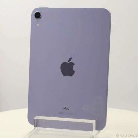 【中古】Apple(アップル) iPad mini 第6世代 64GB パープル 3J366J／A Wi-Fi 【377-ud】