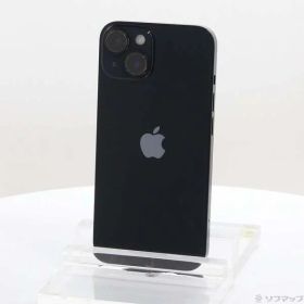 【中古】Apple(アップル) iPhone14 128GB ミッドナイト MPUD3J／A SIMフリー 【305-ud】