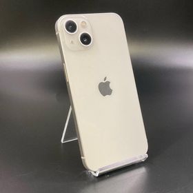 アップル(Apple)の【全額返金保証】【最速発送】Apple iPhone iPhone iPhone 13 128GB スターライト SIMフリー 動作確認済(スマートフォン本体)