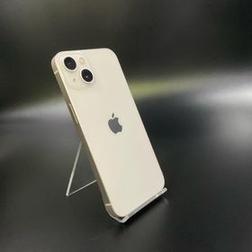 アップル(Apple)の【全額返金保証】【最速発送】Apple iPhone iPhone 13 128GB スターライト Softbank SIMフリー 動作確認済(スマートフォン本体)