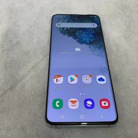 【全品ポイント10倍！要エントリー】【期間限定セール】サムスン SAMSUNG 【Simロック：なし】au Galaxy S20 5G 128GB クラウド ブルー SCG01 【中古】