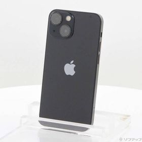 〔中古〕Apple(アップル) iPhone13 mini 512GB ミッドナイト MLJP3J／A SIMフリー〔258-ud〕