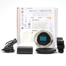 シャッター数60枚 SONY VLOGCAM ZV-E10 ボディ ホワイト APS-C ミラーレス一眼カメラ ソニー