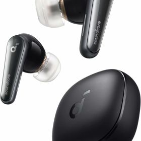 アンカー ワイヤレスイヤホン Soundcore Liberty 4（Bluetooth 5.3）ワイヤレス充電/マルチポイント接続/外音取り込み / 最大28時間再生 / IPX4防水規格