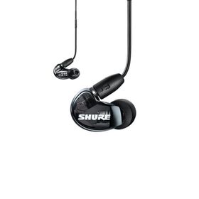 SHURE SE215DYBK+UNI-A / AONIC 215 高遮音性イヤホン トランスルーセントブラック / 有線タイプ(マイク・リモコン付き)