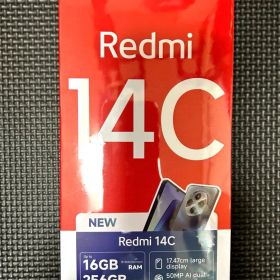 Redmi14C ミッドナイトブラック 8GB RAM 256GB ROM