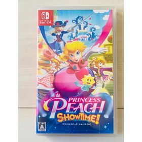 ニンテンドウ(任天堂)のプリンセスピーチ Showtime！(家庭用ゲームソフト)