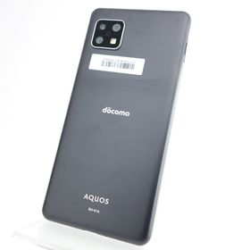 【SIMフリー】AQUOS sense4 SH-41A ブラック 利用制限〇 docomo版