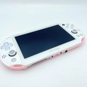 中古 PlayStation Vita Wi-Fiモデル ライトピンク/ホワイト (PCH-2000ZA19)