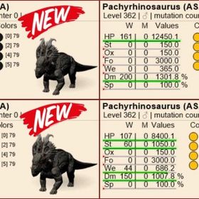 RARE SUPPORT パキリノサウルス 12/29🆙 | ARK Survival Evolvedのアカウントデータ、RMTの販売・買取一覧