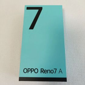 〘年末SALE〙【美品】OPPO Reno7 A 本体 SIMフリー