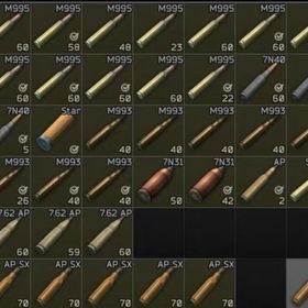 PVPタルコフ高級弾薬！何でも大量在庫！(価格が異なり時がありますので、購入前に質問してください！) | エスケープフロムタルコフ(EFT)のアカウントデータ、RMTの販売・買取一覧