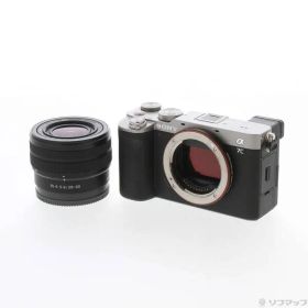 〔中古品〕 α7C ズームレンズキット シルバー ILCE-7CL S【262】