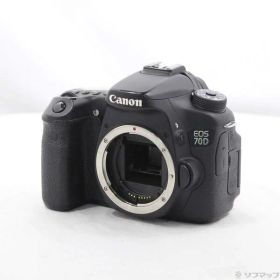 【中古】Canon(キヤノン) EOS 70D W (2020万画素／SDXC) 【196-ud】