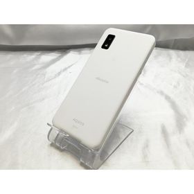 【中古】SHARP docomo 【SIMフリー】 AQUOS wish3 ホワイト 4GB 64GB SH-53D【ECセンター】保証期間１ヶ月【ランクB】