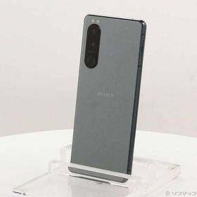〔中古〕SONY(ソニー) Xperia 5 III 128GB グリーン SOSAT3 Softbank SIMフリー〔269-ud〕